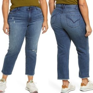 NEW With Tags Wit & Wisdom 18W Skinny Crop “Blue Vintage” denim